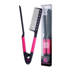 Herstyler Straightening Comb For Hair – Flat Iron Comb For Great Tresses With A Firm Grip